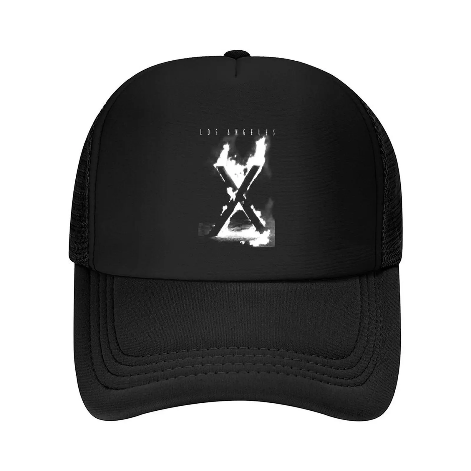 

X los angeles classic t shirt Baseball Cap Snapback Cap Rave Bobble Hat Military Cap Man For Men Women's