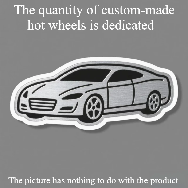 

40 SET Customize A Quantity of Fire Wheel Metal Car Stickers