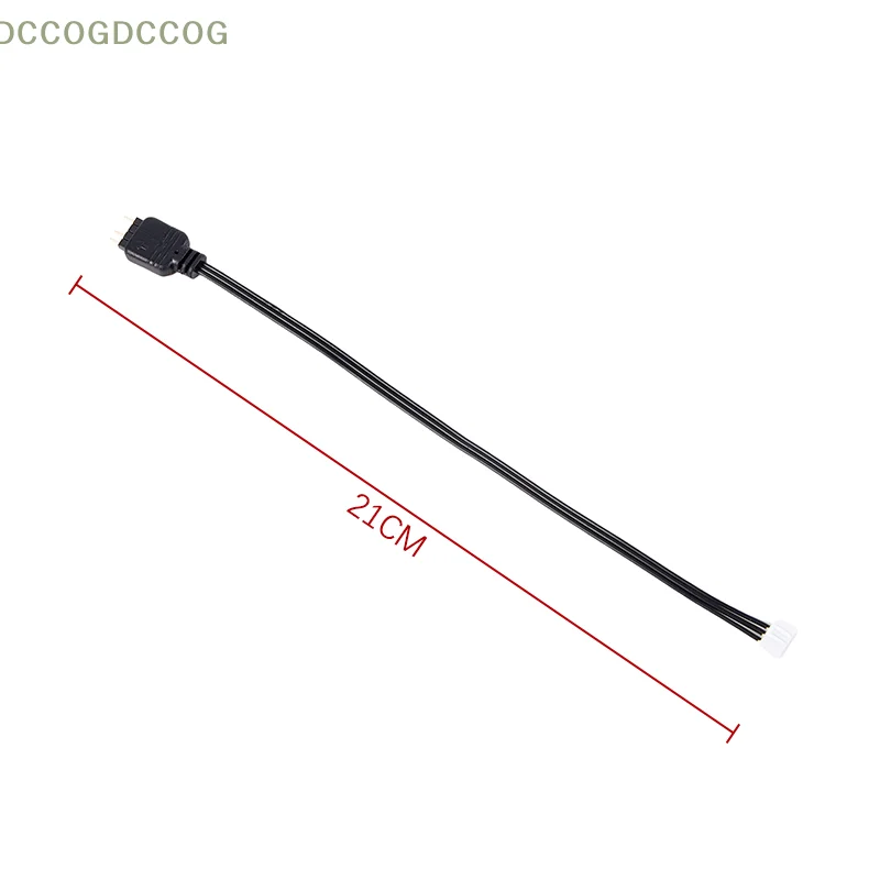 Compatible with ARGB LED Strips COOLMOON Adapter Cable for 5V 3-Pin ARGB Interface Devices