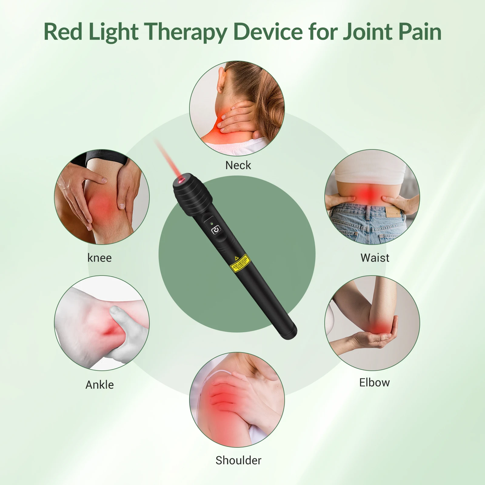

2026650nm 808nm Red Light Acupuncture Pen Tinnitus Ear Infections Stop Smoking RotlichtTreatment Device Brain Therapy Mach