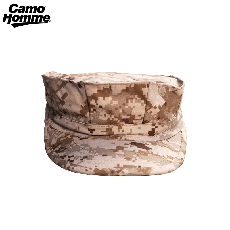 كامو أوم التكتيكية قبعة مثمنة الغابات الرقمية متعددة حدبة الصيد قبعات الرياضة في الهواء الطلق القبعات الشمس الصيد الألعاب التكتيكية Haps