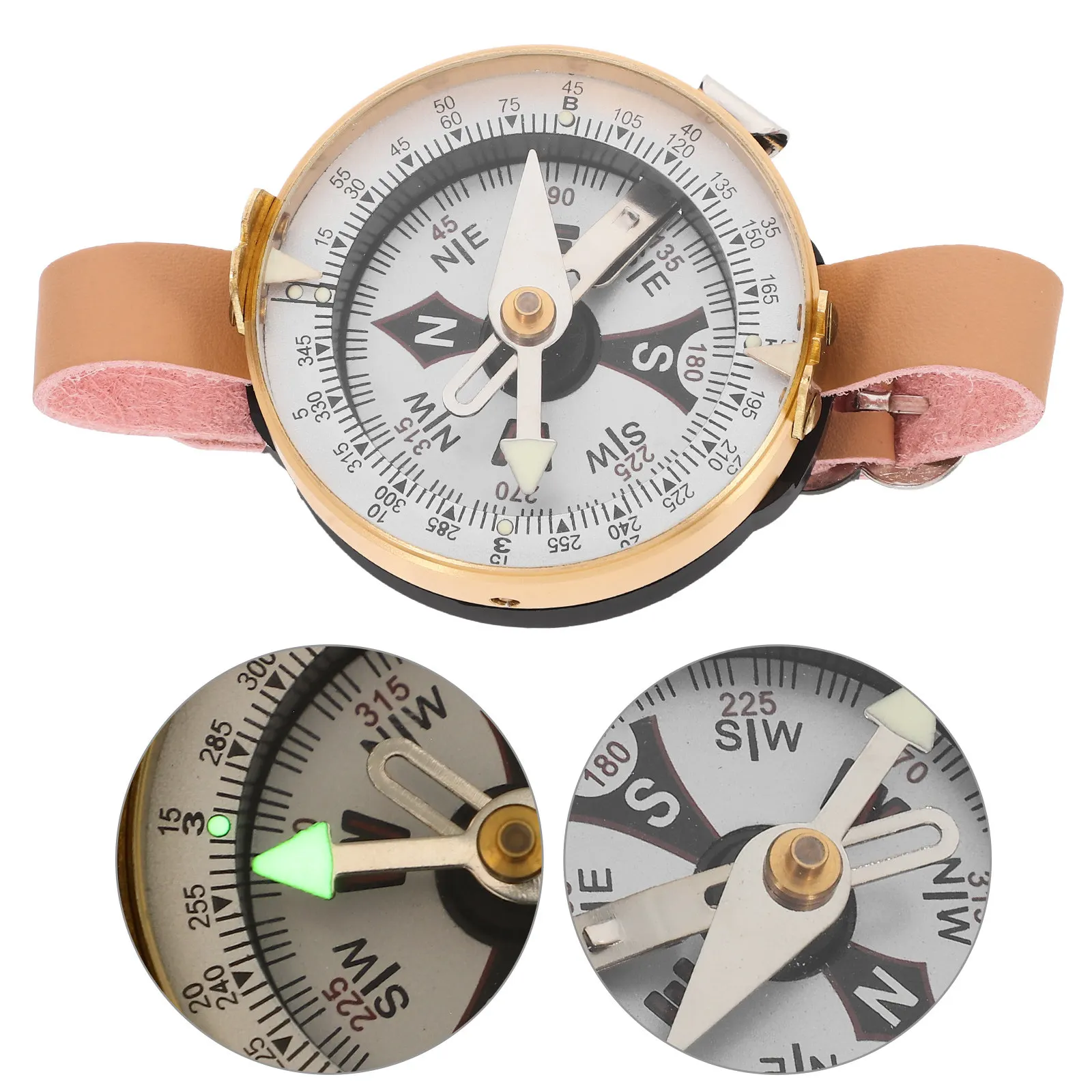 

1 шт. Светящийся компас для активного отдыха, русский дизайн, портативный, для походов, кемпинга, навигации, геологических исследований, подарок