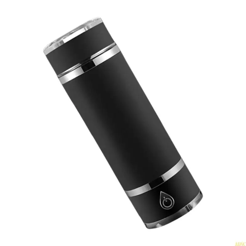 

A0NC 350ml Insulated Hydrogens Water Generator USB Rechargeable Travel Water Bottle