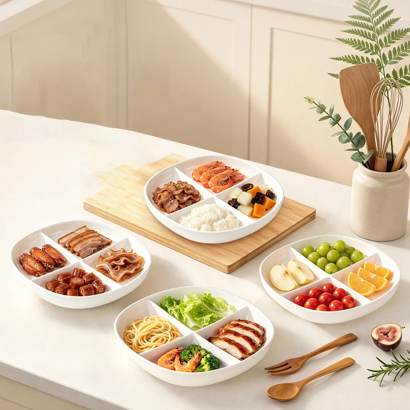Household Steamer Drawer Frying Pan Steamer Drawer High Stand Suitable for Kitchen Supplies Steamed Buns & Dumplings