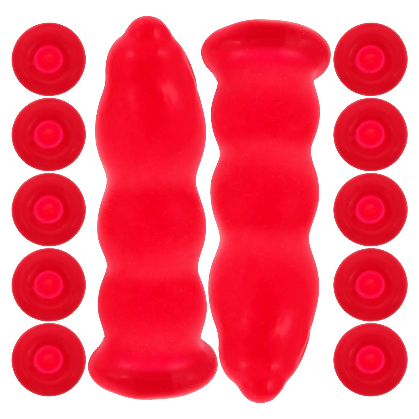 

35Pcs Caulk Tube Sealing Caps Caulking Saver Seals Nozzle Protection Long Lasting Use Bright Color Classification