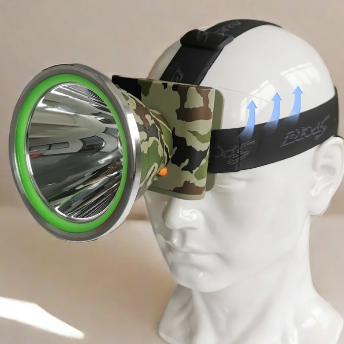 مصباح أمامي TR-dog، ضوء قوي، مصباح أمامي شحن فائق السطوع