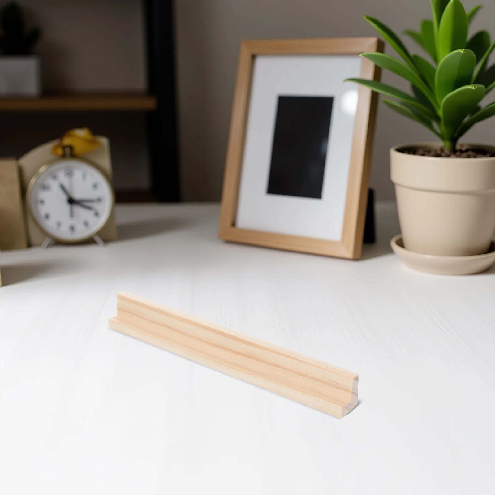 Suporte de exibição de madeira ecológico, 4 unidades, bases funcionais de dominó para armazenamento de azulejos organizadores de mesa criativos, jogo diy