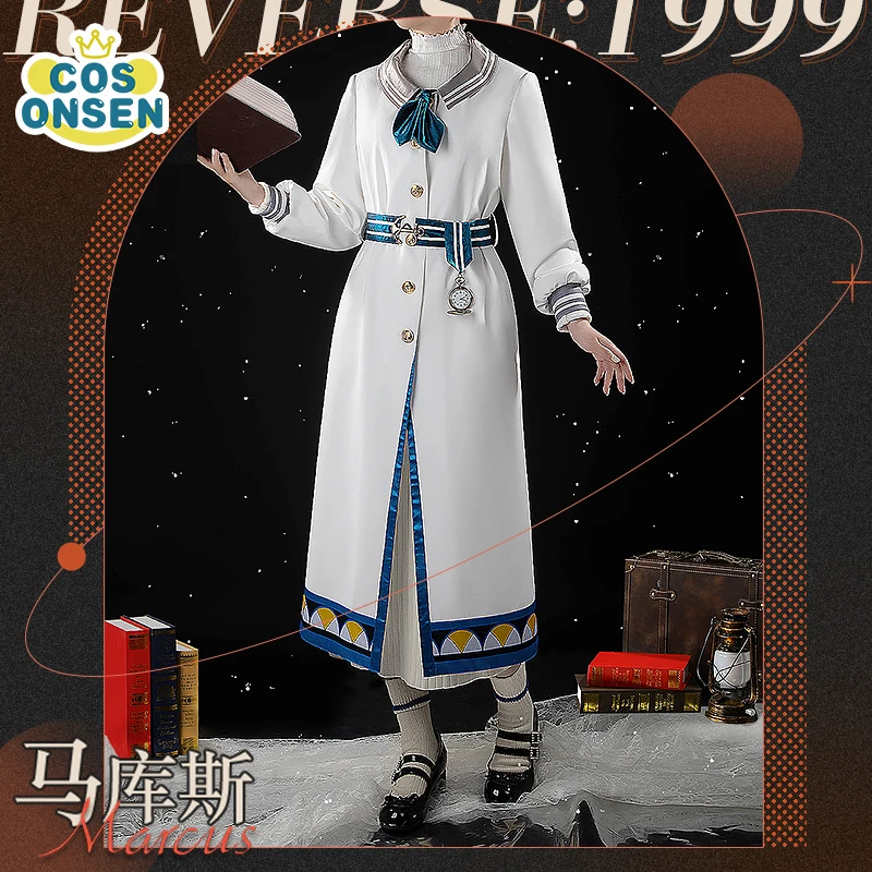 [Customized] Reverse:1999 Marcus Cosplay Costume Cos Game Anime Party Uniform Hallowen Play Role Clothes Clothing New