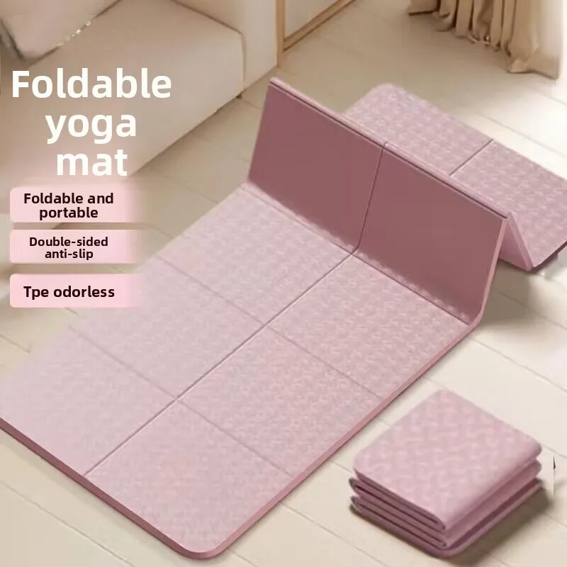 

Складной коврик для йоги может спать, портативный, нескользящий