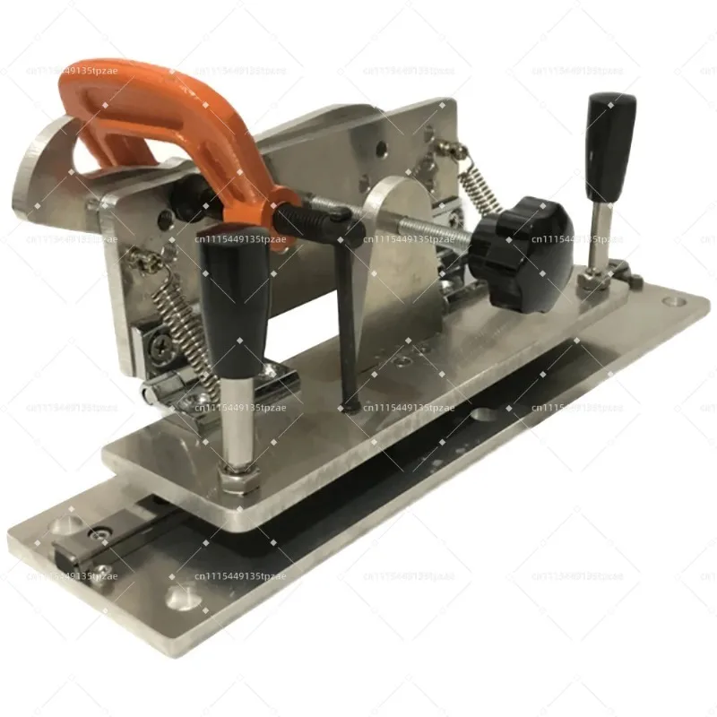 Universal Blade Polishing Positioning Fixture With 260MM Guide Rail And G-Type Clamp Belt Sanding Locating Bracket