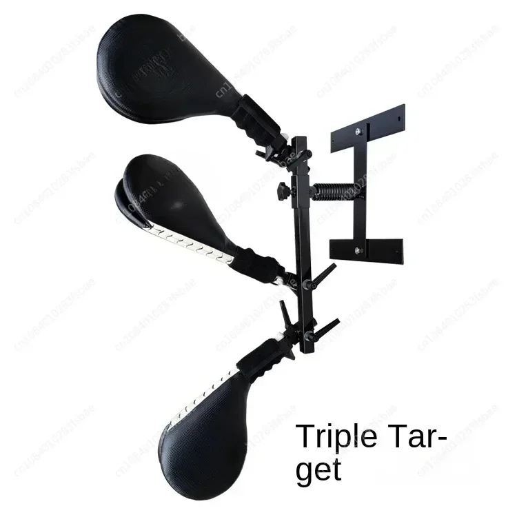 

Taekwondo Kick Target Multi position Foot Target Multi functional Training Equipment Triple Target Fixation Frame