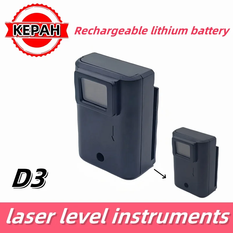 Rechargeable lithium battery suitable for 12/16 line laser level instruments lpega, suitable for 3D/4D laser level instruments