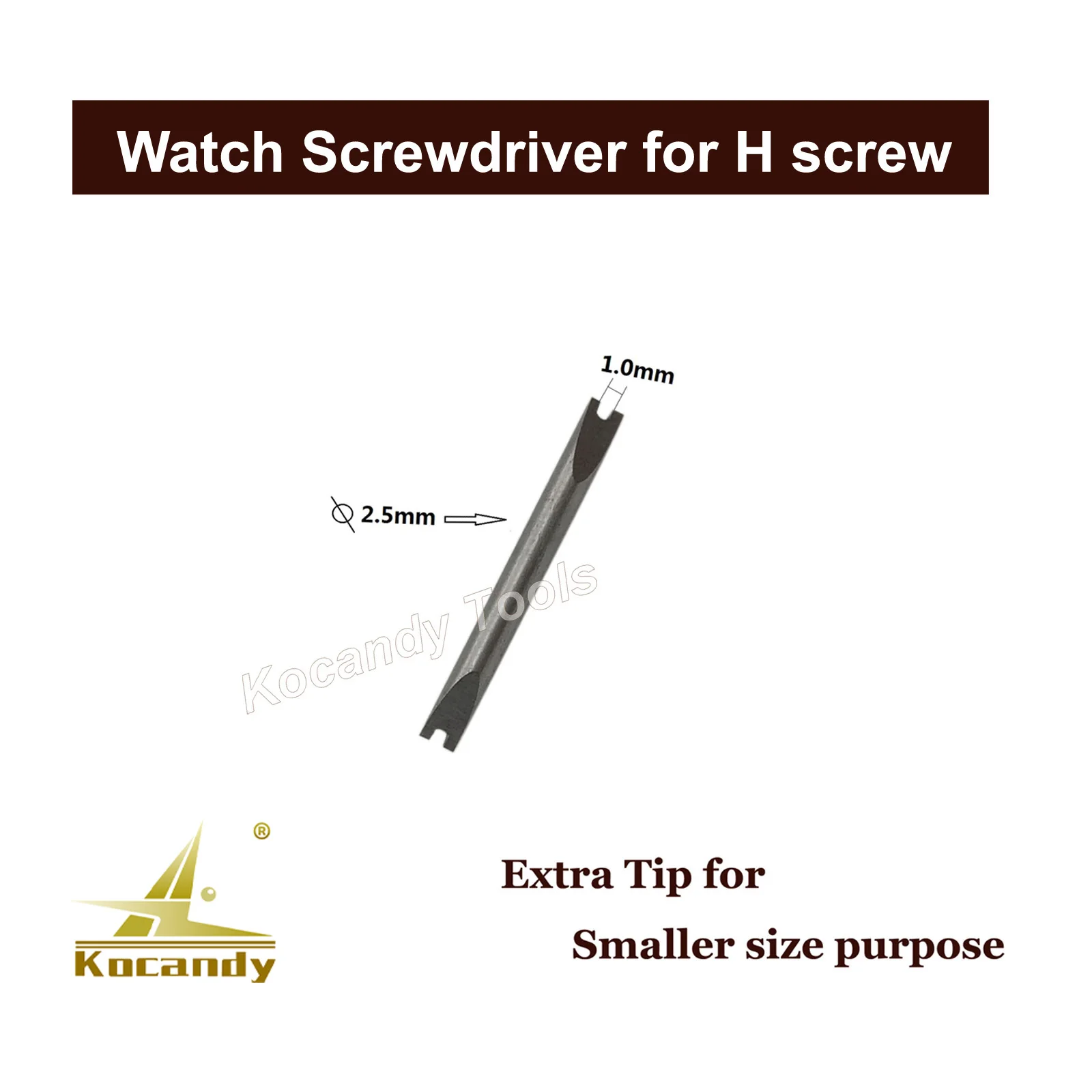 مشاهدة مفك البراغي ودبوس إضافي ل H المسمار و Hublot حزام ساعة الحافة أداة إصلاح حزام-اثنين من الأحجام