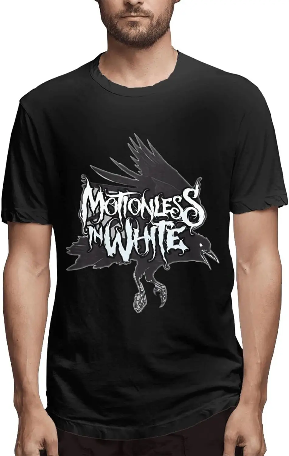 

Motionless Music in Theme White Shirt Youth & Adult Men's Men Short-Sleeve Hawaiian T Shirts