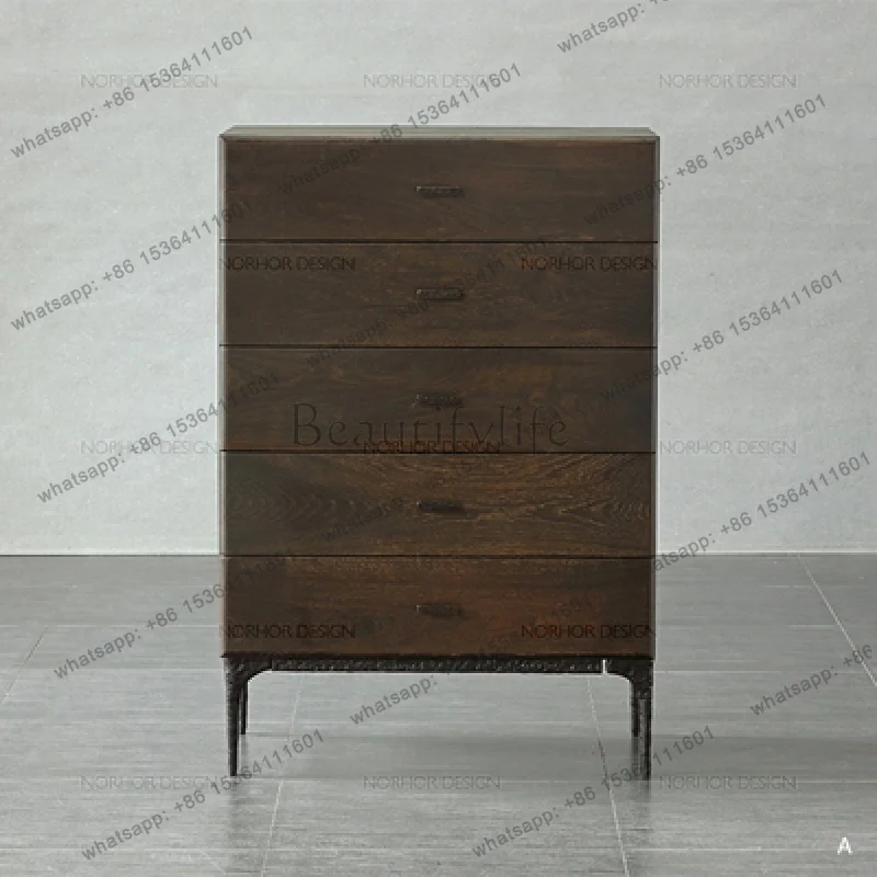 

Simple Design Living Room Cabinets Shelf Retro Storage Bedroom Chest Of Drawers Organizer Wooden Home Furniture Vitrina