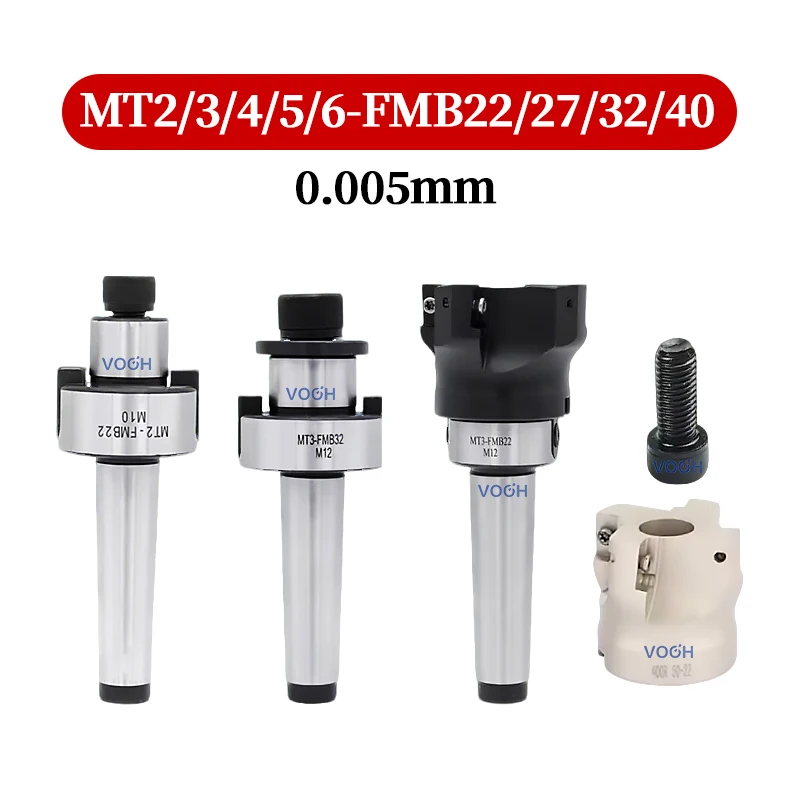 

MT2 MT3 MT4 FMB22 FMB27 FMB32 FMB40 Morse FMB Tool Holder Face Milling Machine Tool Holder Cnc Hanger BAP 300R 400R 50mm 63mm