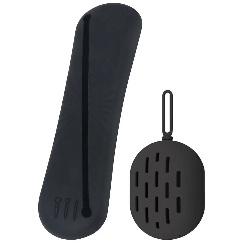 1 set 1 Set Makeup Brush Holder Silicone Sponge Organizer Case For Travel Portable Beauty Tool Storage Ventilation Holes