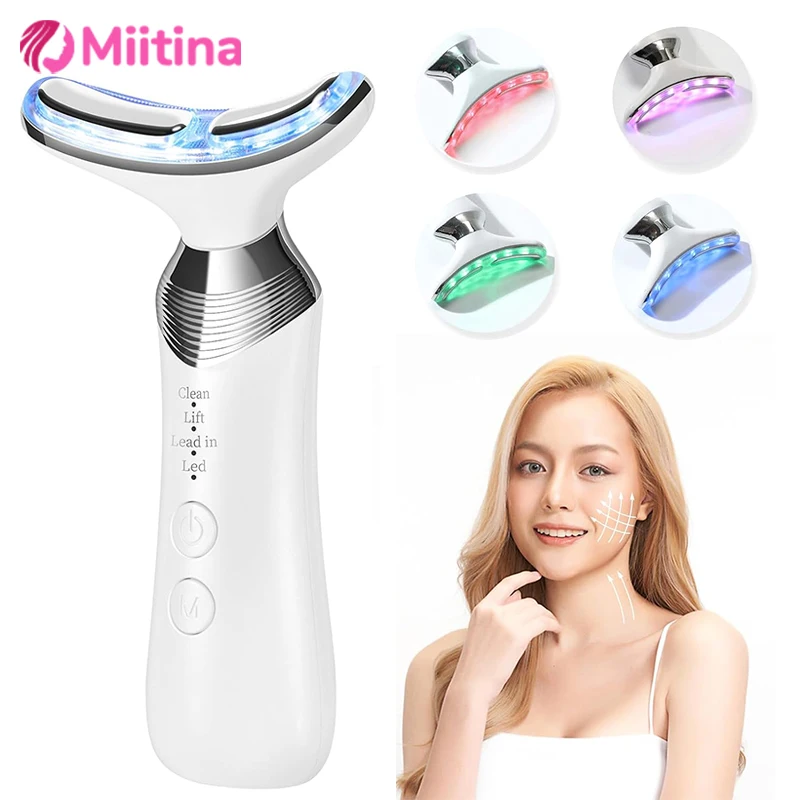 

4 Colors Anti Wrinkle Facial Massager Neck Face Beauty Skin Tighten Facial Lift Skin Care Anti Wrinkle