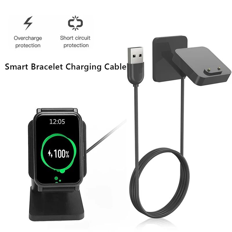 Charger For Huawei Watch Fit 2 Smart Watch USB Charging Cable Magnetic Charger Adapter For Huawei Band 7/6 Watch Easy Install