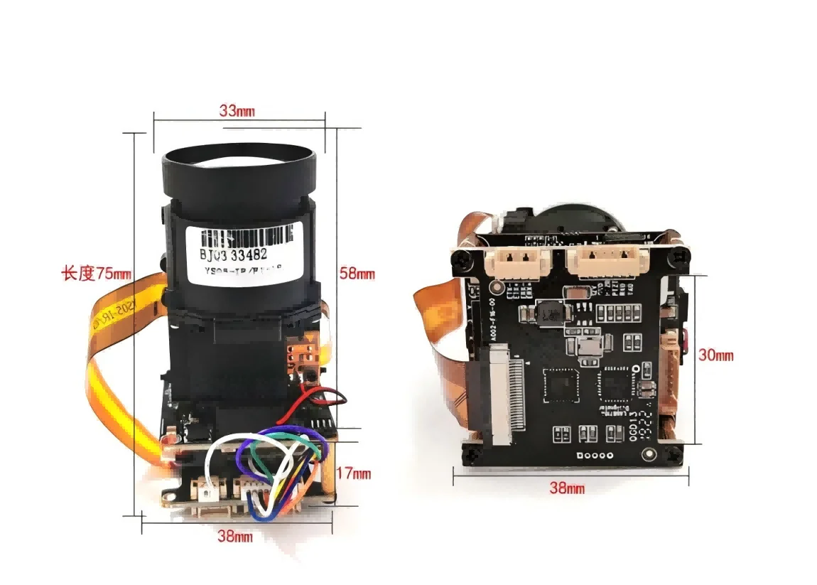 NT98566+415 Chip IVG-N8F 8 Megapixel N8S Blacklight 4K Camera Module