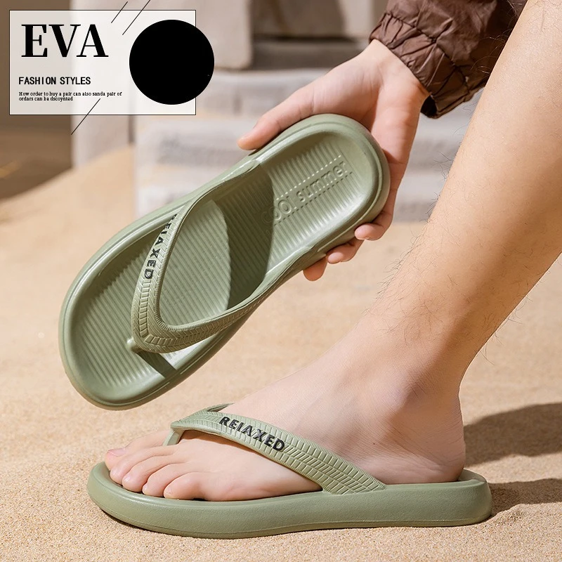 

MEOD Lightweight Wedge Flip Flops for Women Fashion Clip Toe Platform Slippers Woman Summer Thick Bottom Non Slip Beach Slides