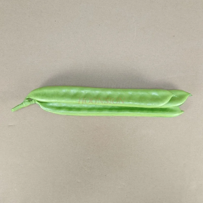 Simulation de légumes en Pu, épée de haricots, décoration d'hôtel, modèle de pois de neige, mettre des Fruits fausses, faire semblant de nourriture, 2021