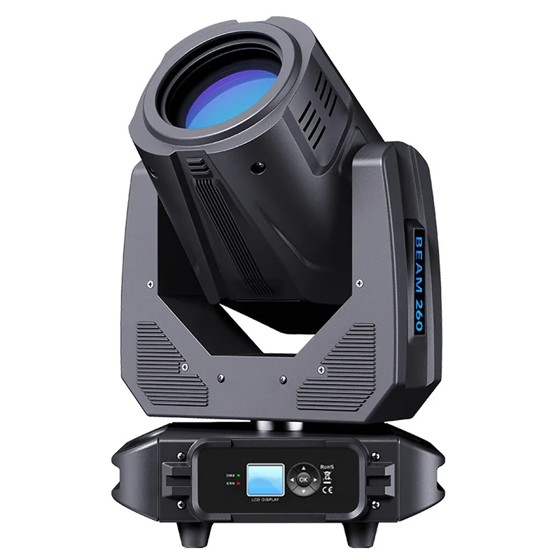 Jiechuang Sirius 260W فيلم ضوء الرأس المتحرك وقاعة الولائم التلفزيونية شريط الزفاف شعاع نمط دوار من ضوء المرحلة الخفيفة #5