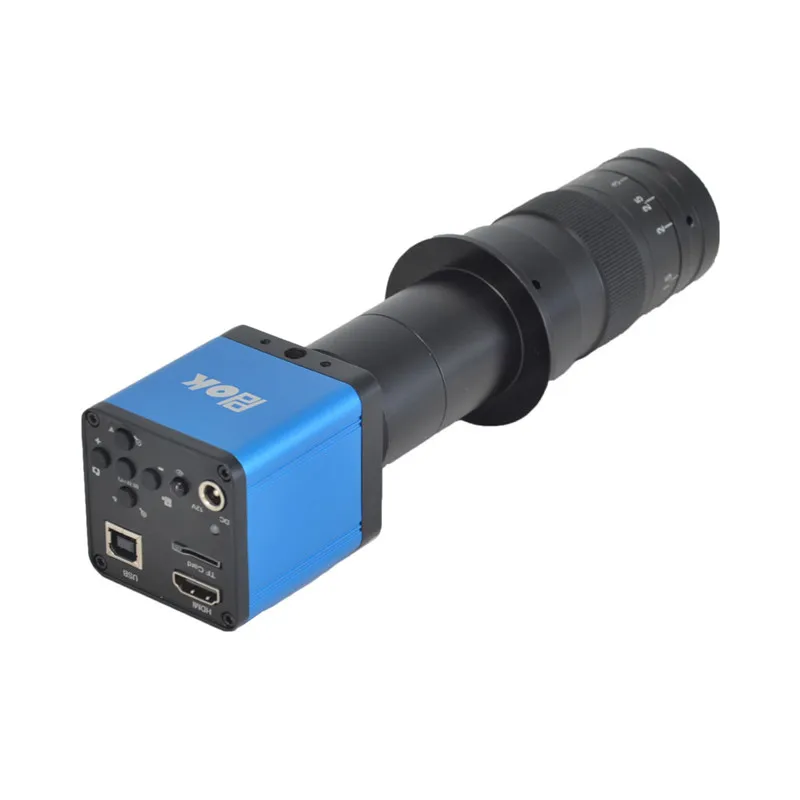 Microscopio Digital FHD 16MP 1080P 180X c-mount Lens HDMI USB microscopio electrónico Industrial cámara para soldadura de reparación de teléfonos