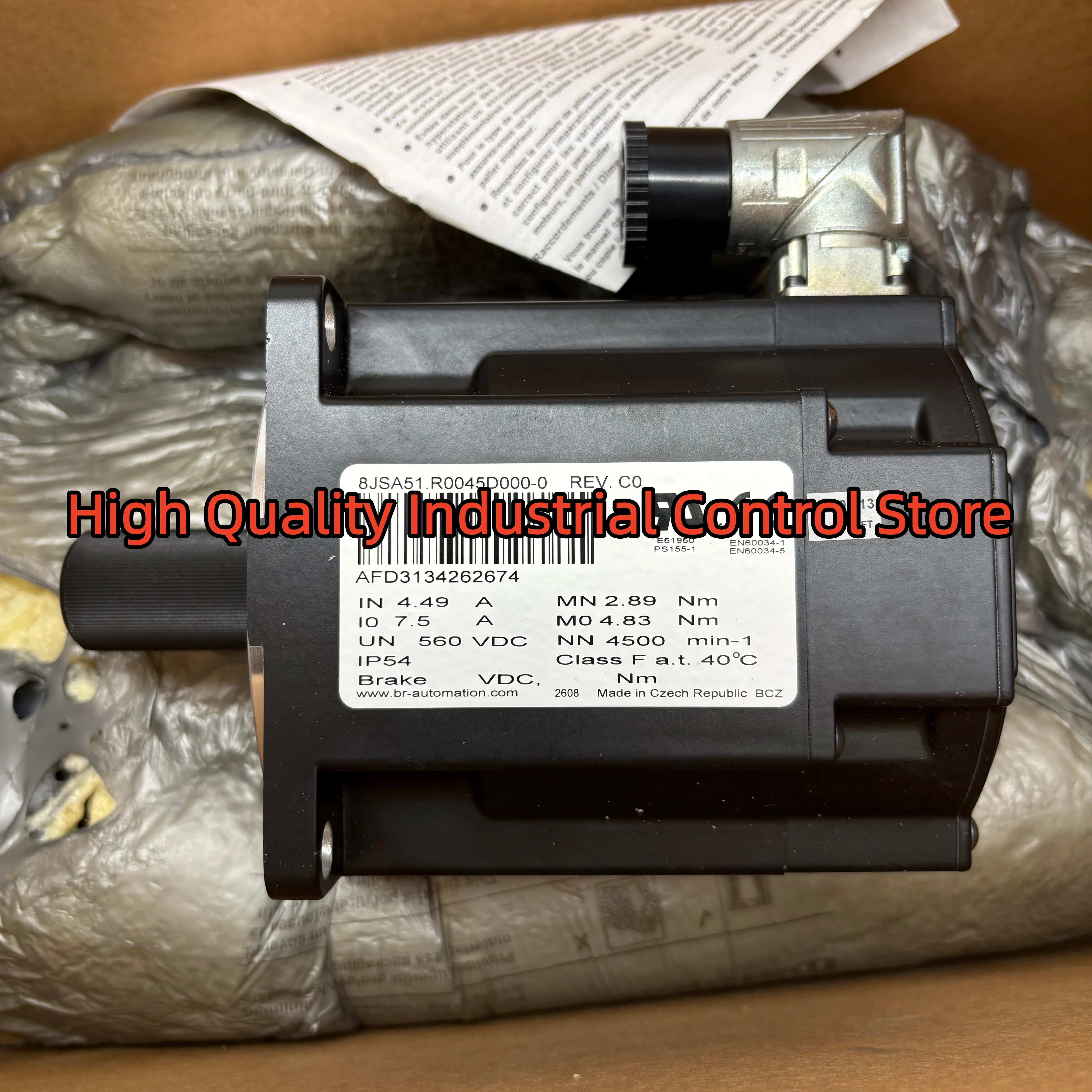 Новый оригинальный серводвигатель 8JSA51.R0045D000-0