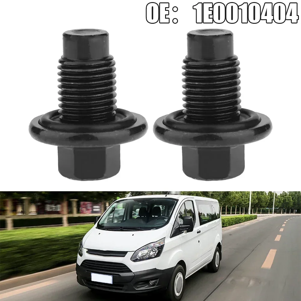 2pcs Car Oil Pan Drain Nut Sump Plug Screw Bolt For Ford For Mazda For Jumper 1E0010404 97JM6730BA Oil Pan Screws