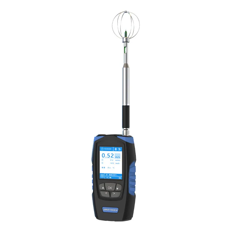 

Thermal wind speed tester, directional omnidirectional wind speed sensor, convenient wind speed, temperature and air volume
