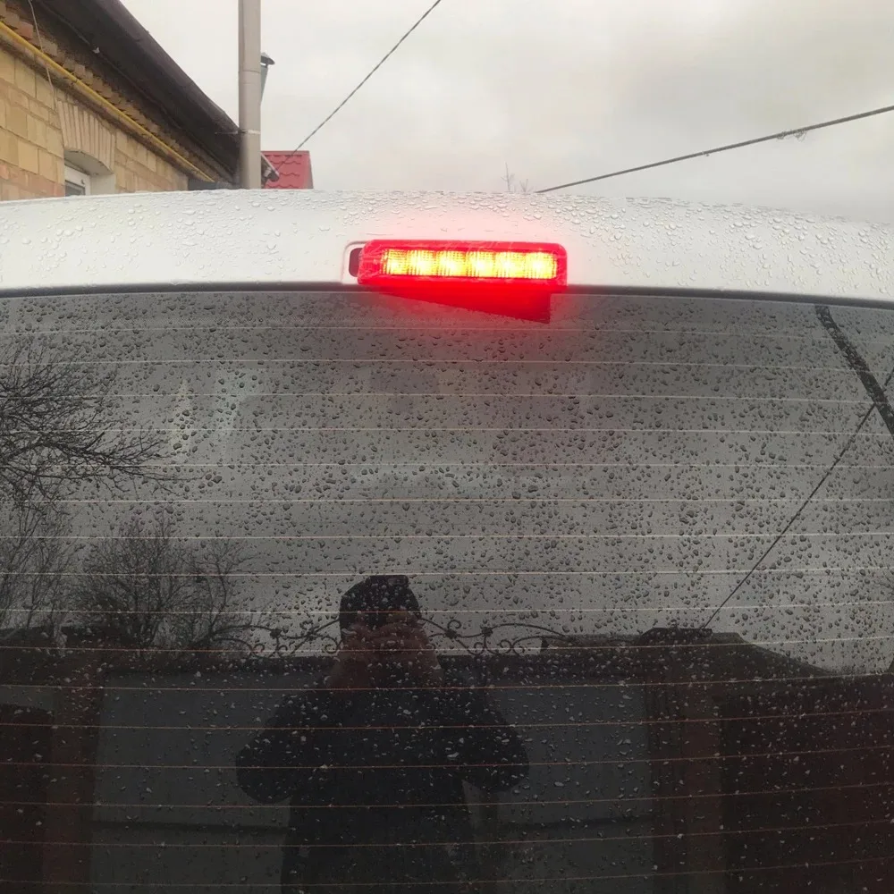 ل VW العلبة 2004-2015 الثالث 3rd مركز عالية المستوى ضوء الفرامل الخلفية 2K0945087C وقف مصباح سيارة LED مصابيح كهربائية