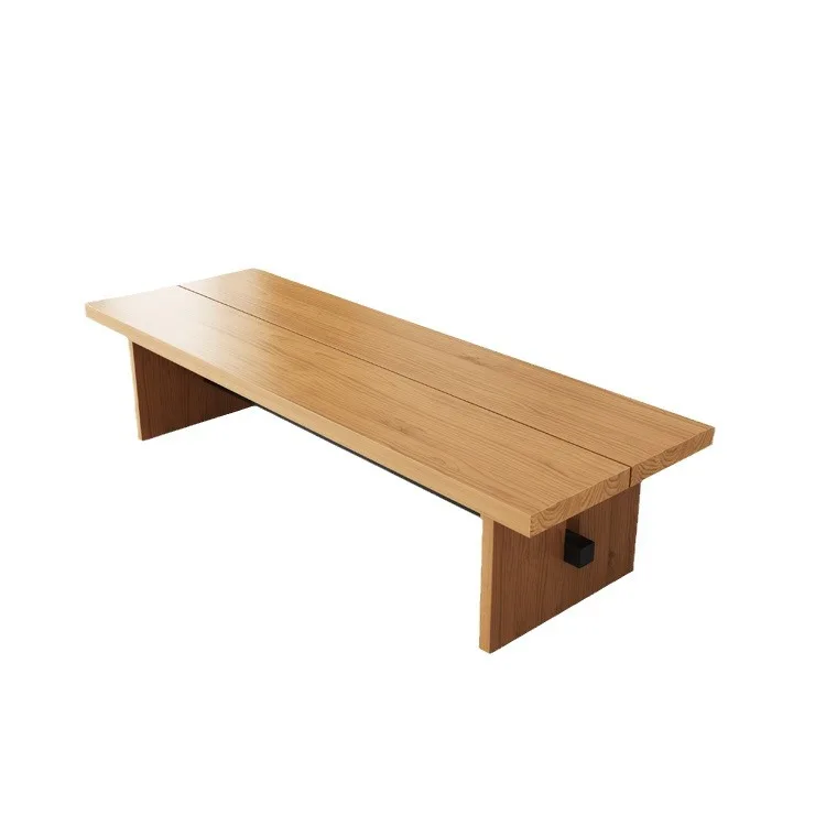 

Modern minimalist, solid wood, desk, reception, conference table