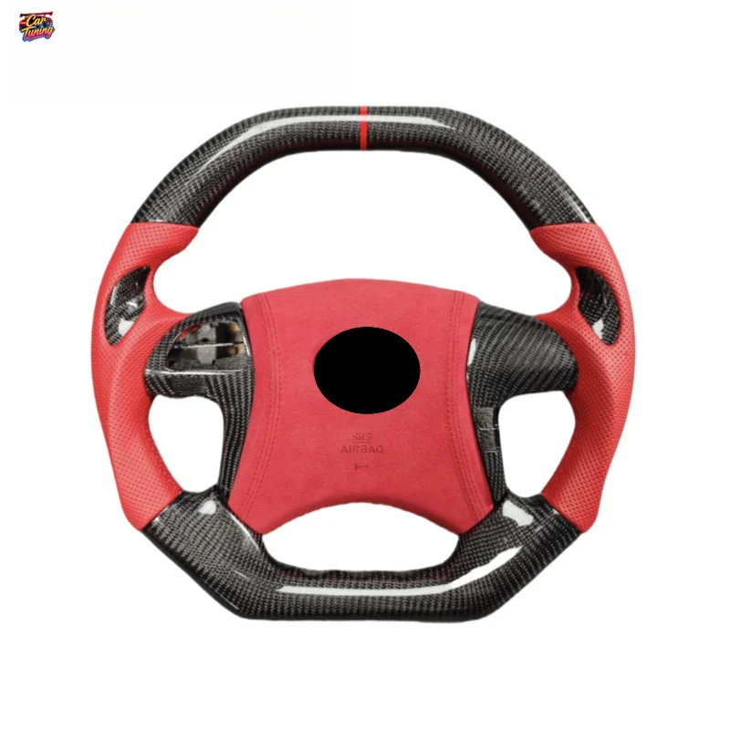 For Toyota 6th Generation Camry Highlander Flat Bottomed Sport Carbon Fiber Steering Wheel Modification and Upgrade
