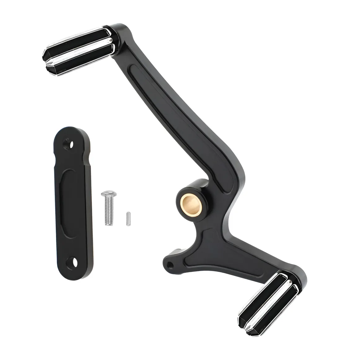 

Heel Toe Gear Shift Lever Shifter Level Pedal Peg Black fit for Indian Scout Sixty Hussar Bobber 2015-2022