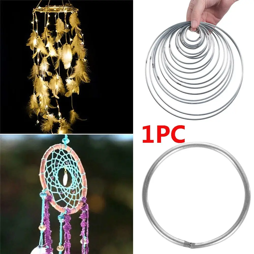 Multi-size Metal Good Welded Dream Catcher Ring DIY Dreamcatcher Hoop Craft