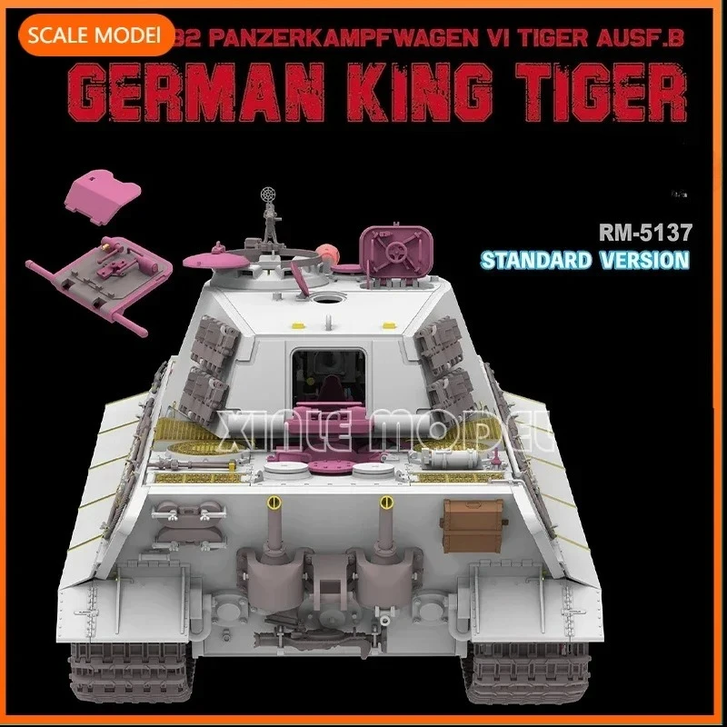 kits-de-construccion-de-modelos-ryefield-1-35-rm-5137-sdkfz-182-pzkpfwvi-ausfb-tigre-rey-aleman-version-estandar