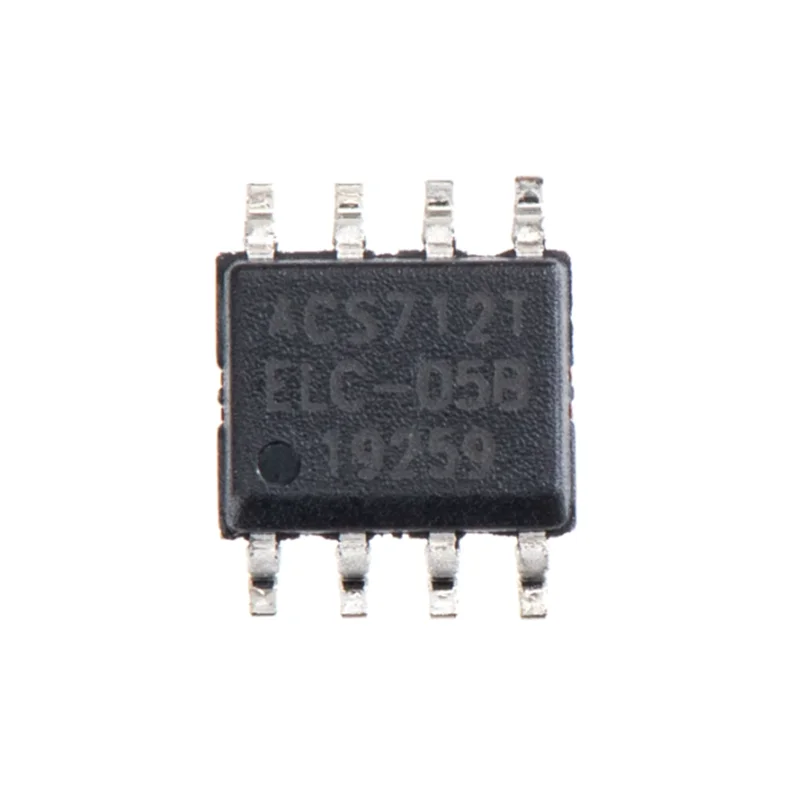 5PCS ACS712ELCTR-05B-T/ACS712ELCTR-20A-T/ACS712ELCTR-30A SOP-8 Voltage isolated current sensor Chip