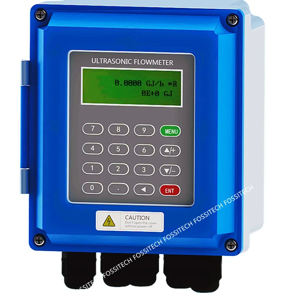 Ultrasonic Water Flow Meter TUF-2000B With TS-2 Transducer (DN15-100mm) Wall Mounted Liquid Ultrasonic Flowmeter