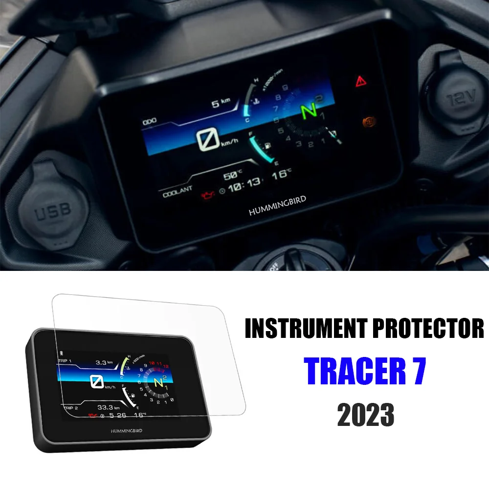 

Tracer 7 Accessories Dashboard Screen Protector For Yamaha Tracer 7 / GT Tracer7 GT 2023 Instrument Protective Films