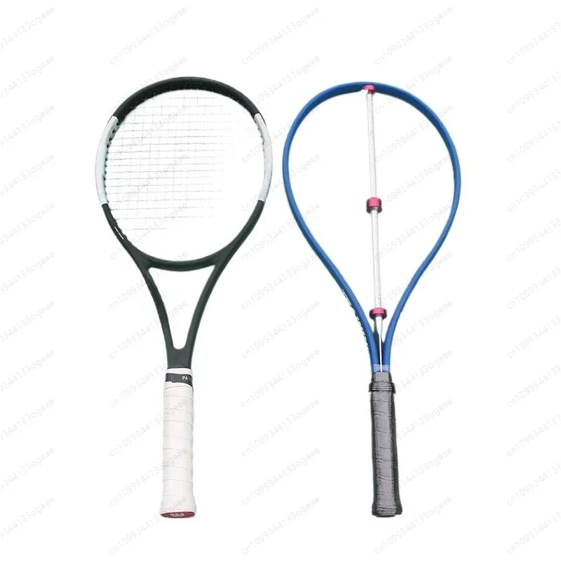 Tennis swing trainer, whip racket accelerator, batting practitioner, batting practice aid