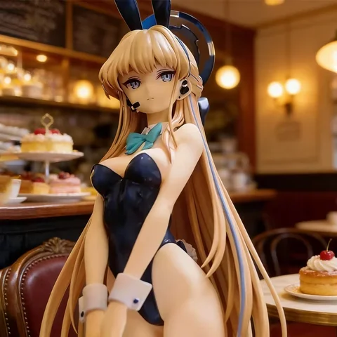 Blue Archive Asuma Toki Bunny Girl Anime Figure Standing Figurine Game Statue Desktop Ornament Collection Model Room Decor Gift