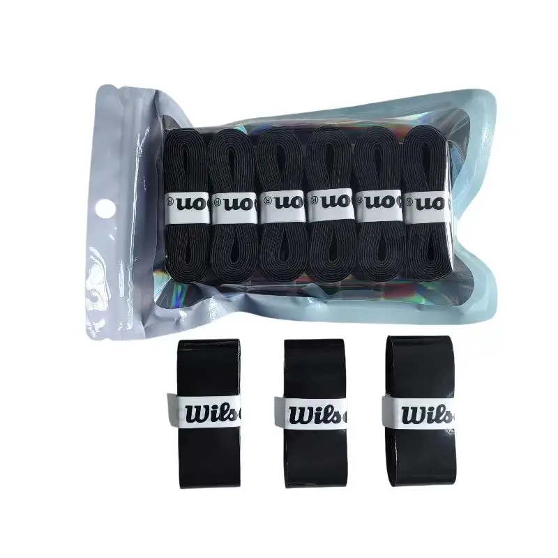 Tennis sweatband wilson 6pcs Paddle Overgrips Tennis Racket Grip Original Non-Slip Sticky Badminton Grip