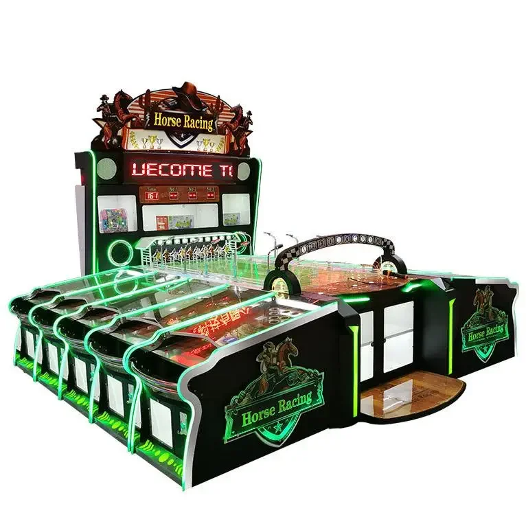 Factory Direct Sales Horse Racing Game Carnival Coin Operated Booth Bowling Game Machine