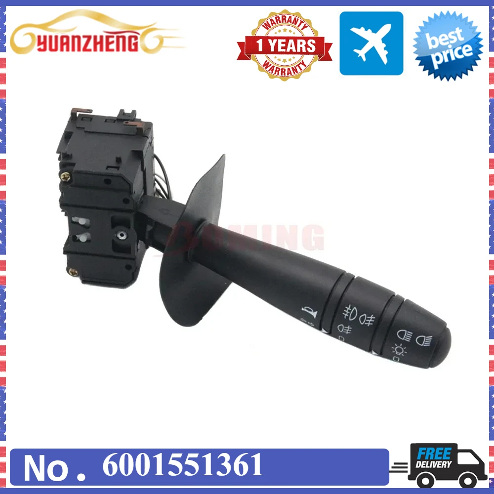 Car Indicator Steering Turn Signal Switch For Dacia Logan 2004-2011 For Logan Express 2009-2011 MCV 2007--2017