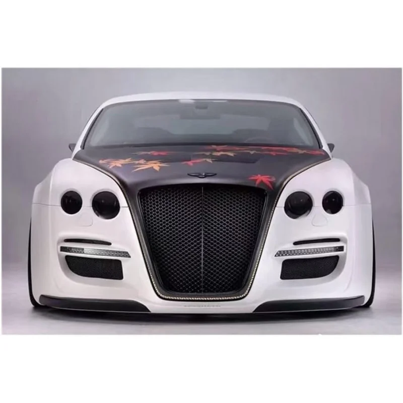 Suitable for ASI Style Body Kit Compatible with Bentley Continental GT 2008 2009 2010 2011 2012 2013 2014 2015 2016 - Front/Rear
