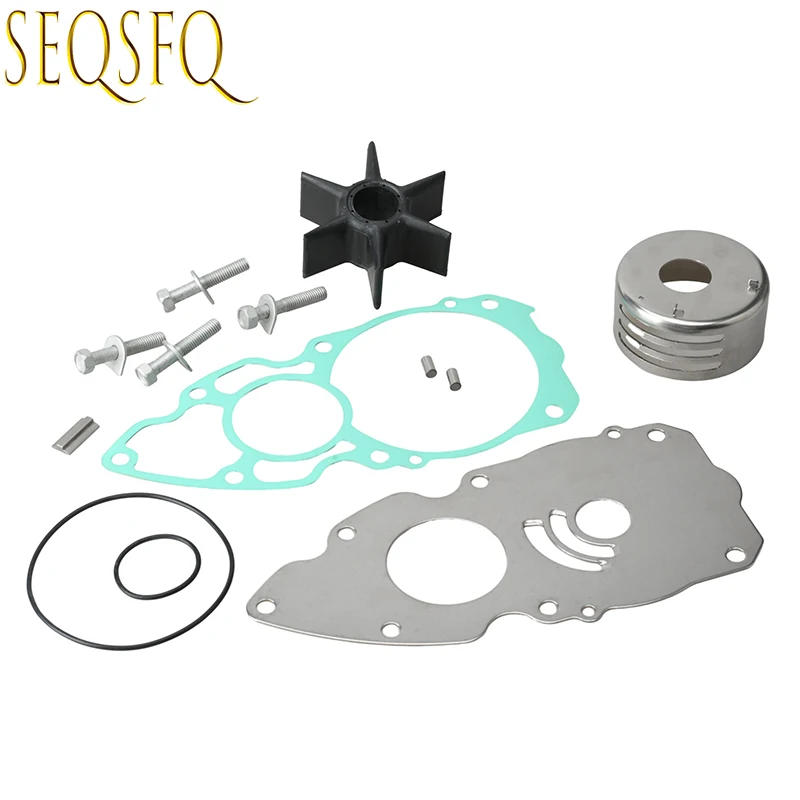 6AW-W0078 Water Pump Impeller Kit For Yamaha Outboard Motor 4 Stroke F300 300HP 6AW-W0078-00 6AW-W0078 6AWW0078 Boat Engine