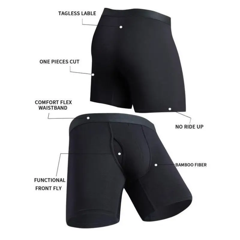 

Incontinence Underwear Men Panties Maximum Absorbency Overnight Urinary Briefs Leak Protection Men Boxers