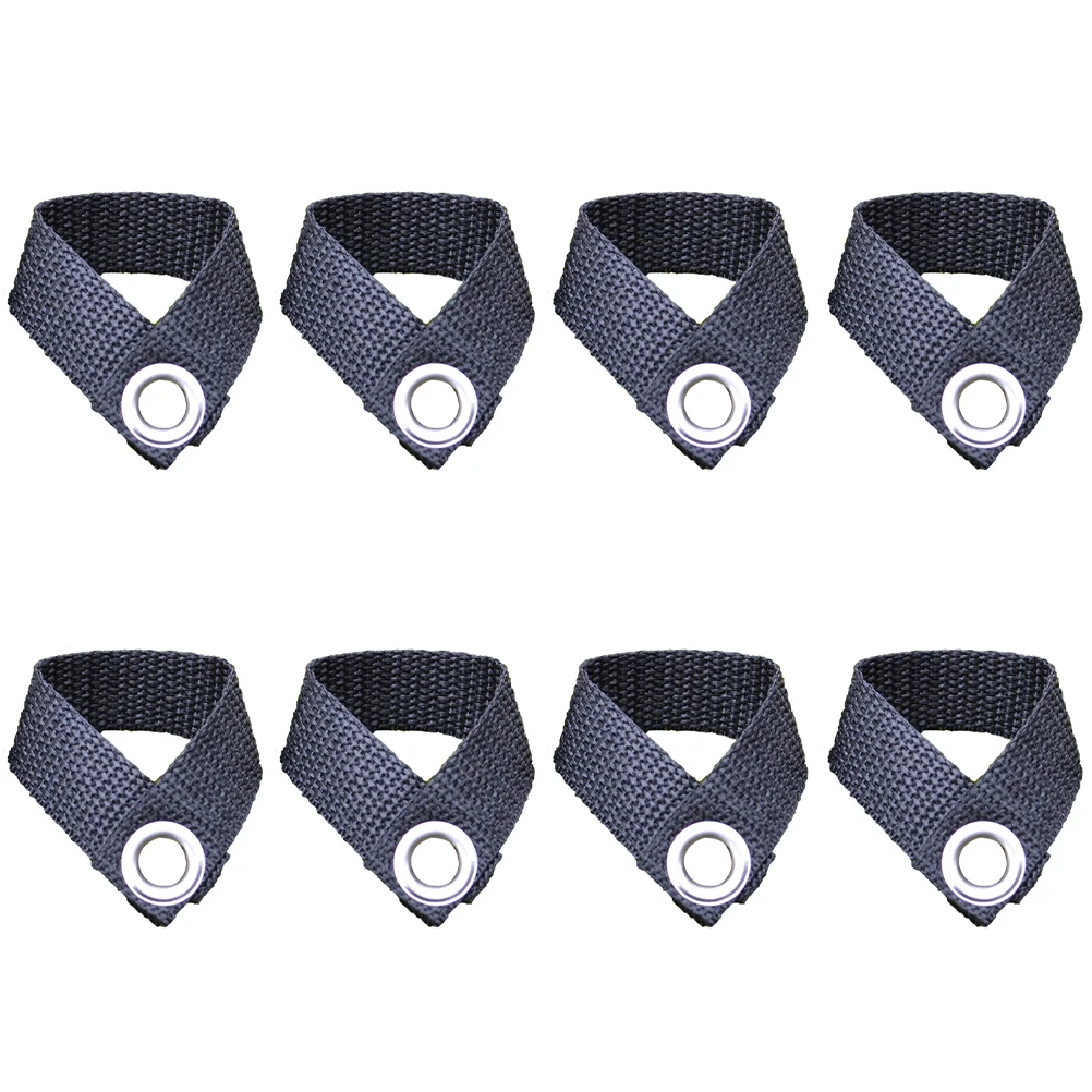 

8 pcs Tent Durable PP Camping Clamps for Awnings Fixing Buckle Lightweight Outdoor Awning Pole Fixing Buckle Picnic