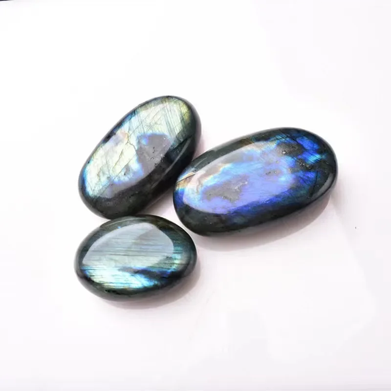 100% Natural Madagascar Labradorite Stone Crystal  Crafts Home Decoration Quartz Stone Gift Decoration 1pcs